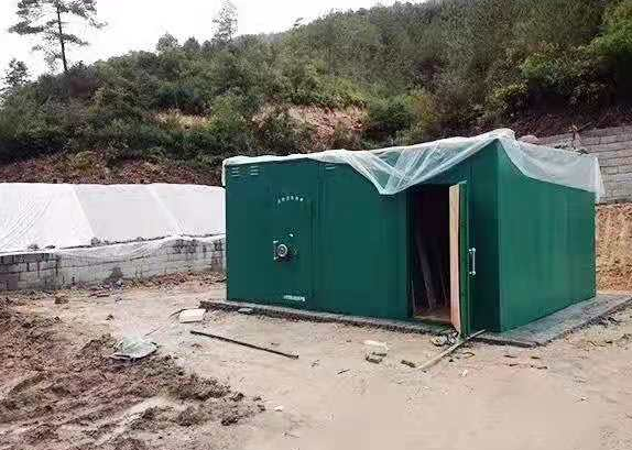 平果露天如何存放爆破线放炮线等爆破器材？